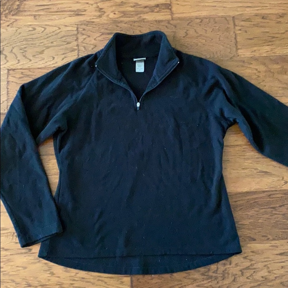 Black fitted pullover champion brand